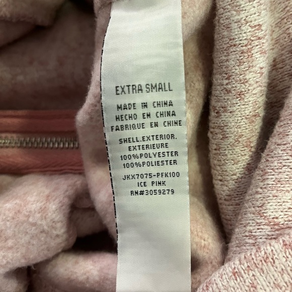 Thread & Supply Pink Blush Fitted Zip Up Jacket | Women's XS - Picture 10 of 10